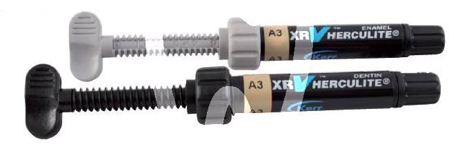 Herculite xrv dentin seringue, 5g composites et accessoires kerrhawe