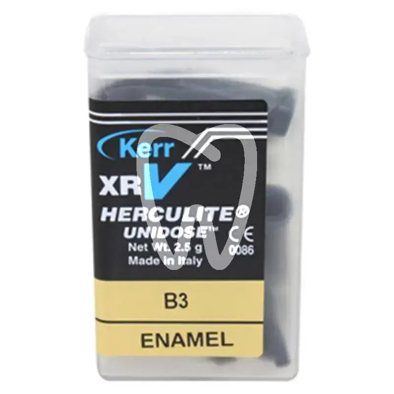 Herculite xrv unidose e b3, 20x0,25g composites et accessoires kerrhawe