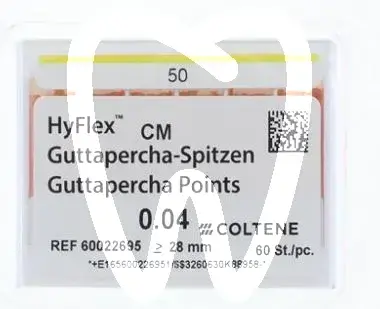 Hyflex cm gp spitzen 50/.04 60st endodontie coltene
