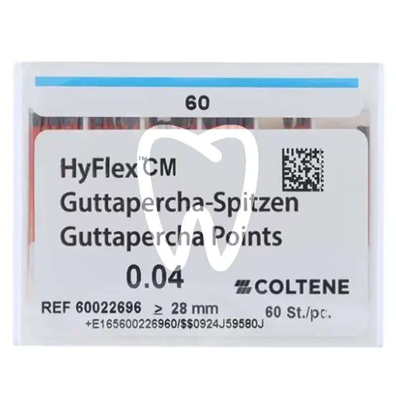 Hyflex cm gp spitzen 60/.04 60st endodontie coltene
