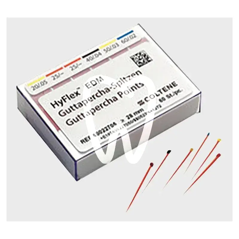 Hyflex edm gp spitz.20/.05 -60/.02 60st endodontie coltene