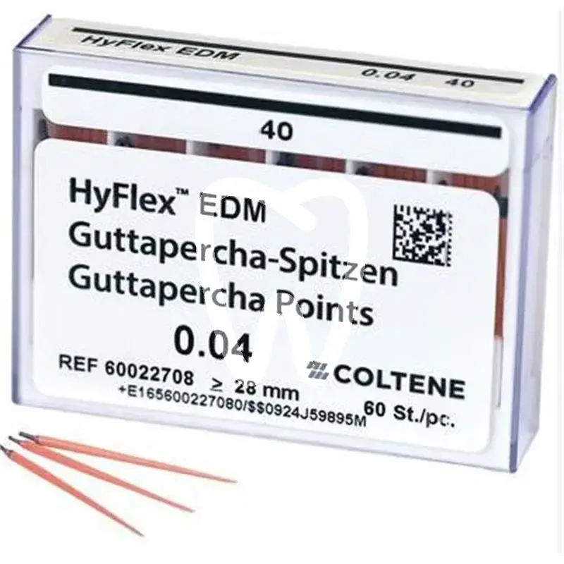 Hyflex edm gp spitzen 40/.04 60st endodontie coltene