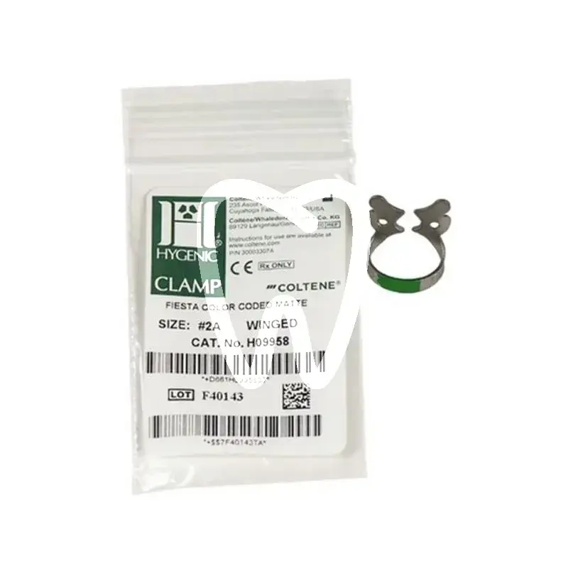Hygenic fiesta crampons ailettes codés 2a digue coltene