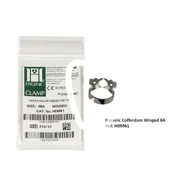 Hygenic fiesta crampons ailettes codés 8a digue coltene