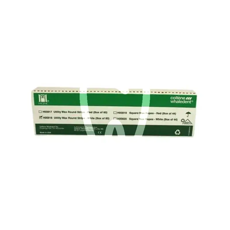 Hygenic wachsstreifen rot 80st digue coltene