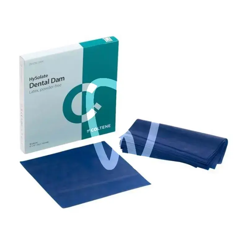 Hysolate digue bleu medium 152x152 36pcs digue coltene