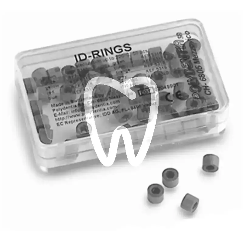 Id-ring anneau de marquage gris, 50pcs instruments polydentia