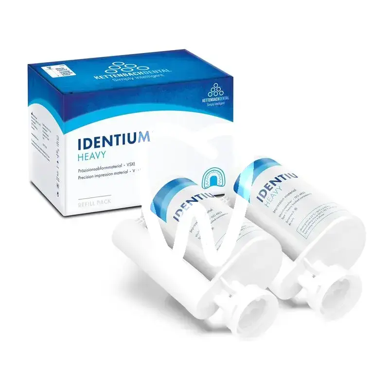 Identium heavy kart. 2x380ml refill matériaux d'empreinte kettenbach