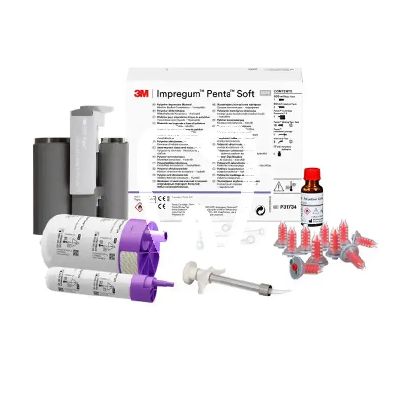Impregum penta soft kit d'introduction matériaux d'empreinte solventum