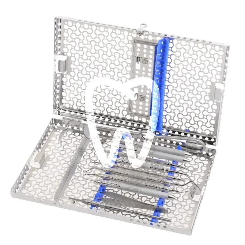 Ims container inf. din 12 instr. blau st instruments hu friedy