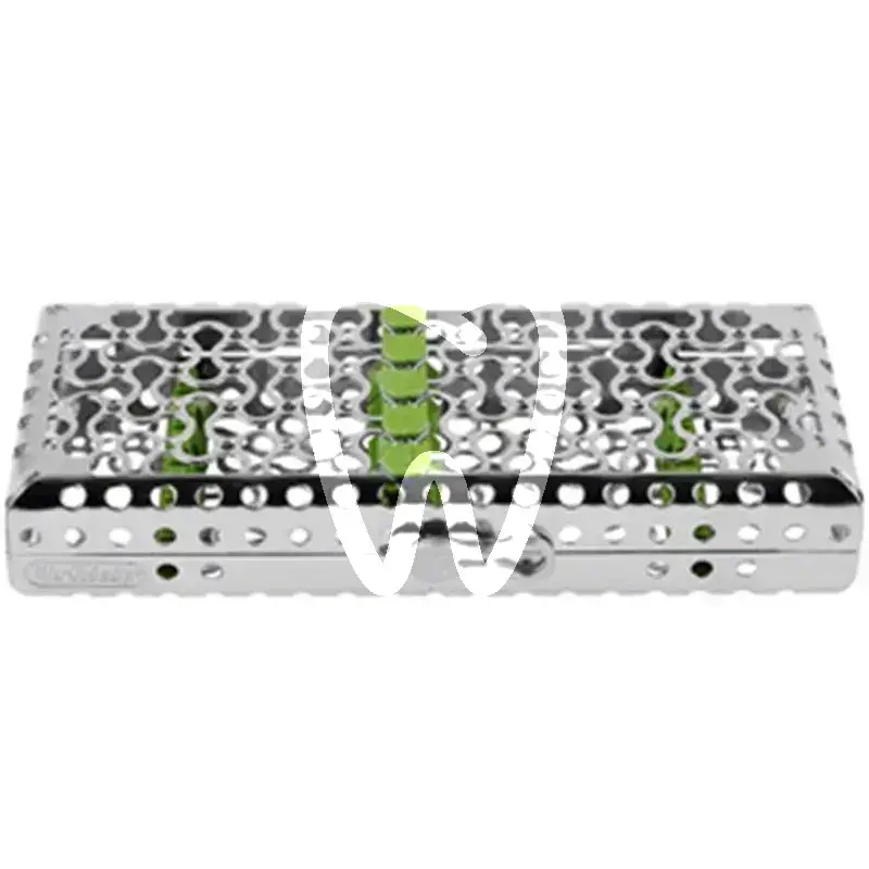 Ims kassette inf. 1/4din  5 inst.grün st instruments hu friedy