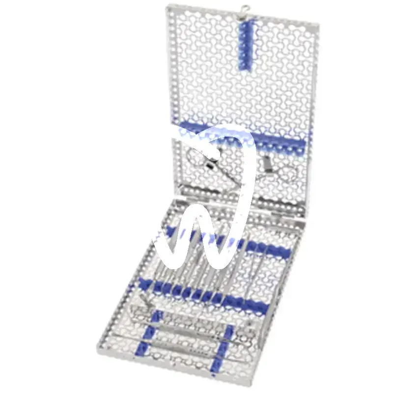 Ims kassette sig. din 18 chir. blau st instruments hu friedy