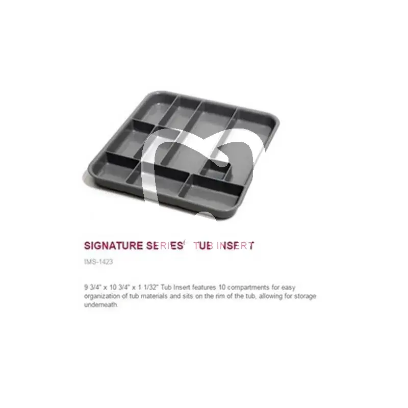 Ims signature tub insert 10 compartiments instruments hu friedy