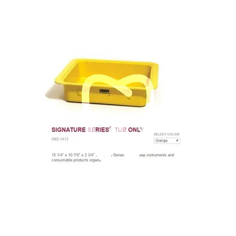 Ims tub kunststoffschale orange o.d.  st instruments hu friedy
