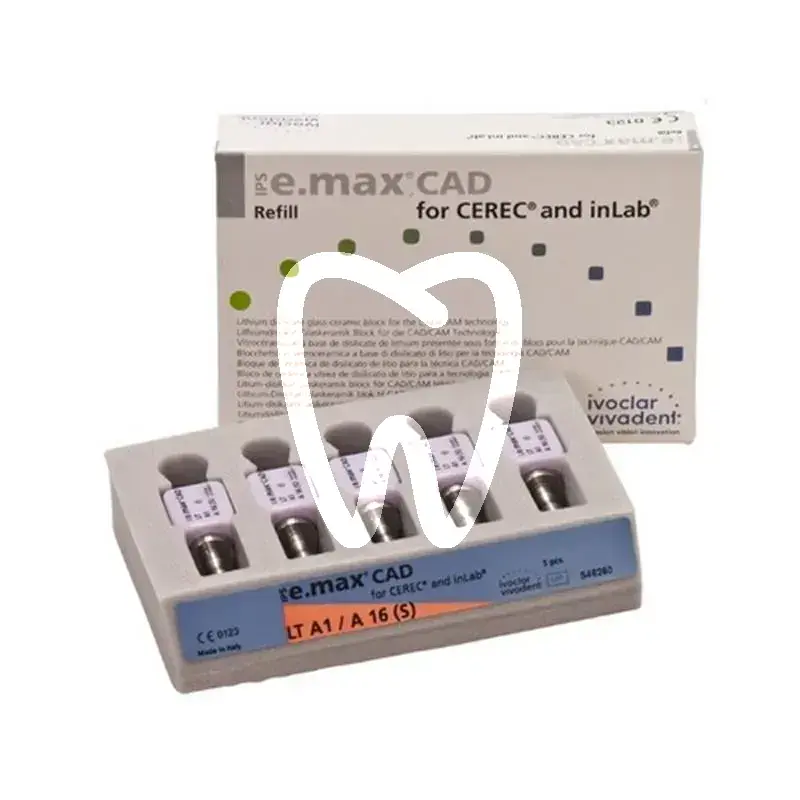 Ips e.max cad cerec inlab lt a1 a16(s)/5 cfao ivoclar