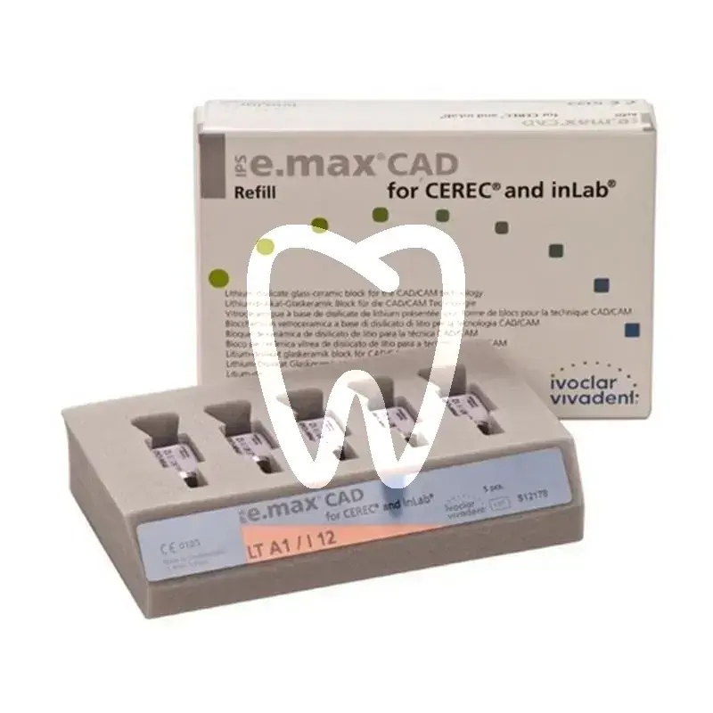 Ips e.max cad cerec inlab lt a1 i12/5 cfao ivoclar