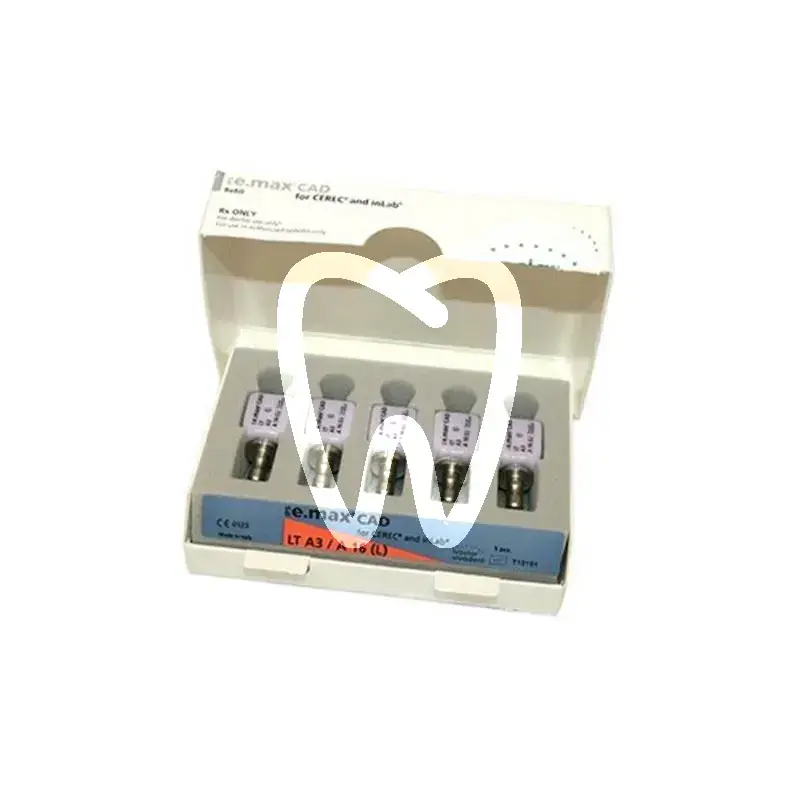 Ips e.max cad cerec inlab lt a3 a16(l)/5 cfao ivoclar