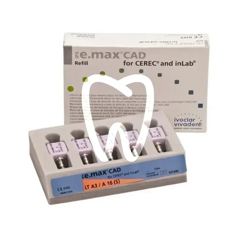 Ips e.max cad cerec inlab lt a3 a16(s)/5 cfao ivoclar