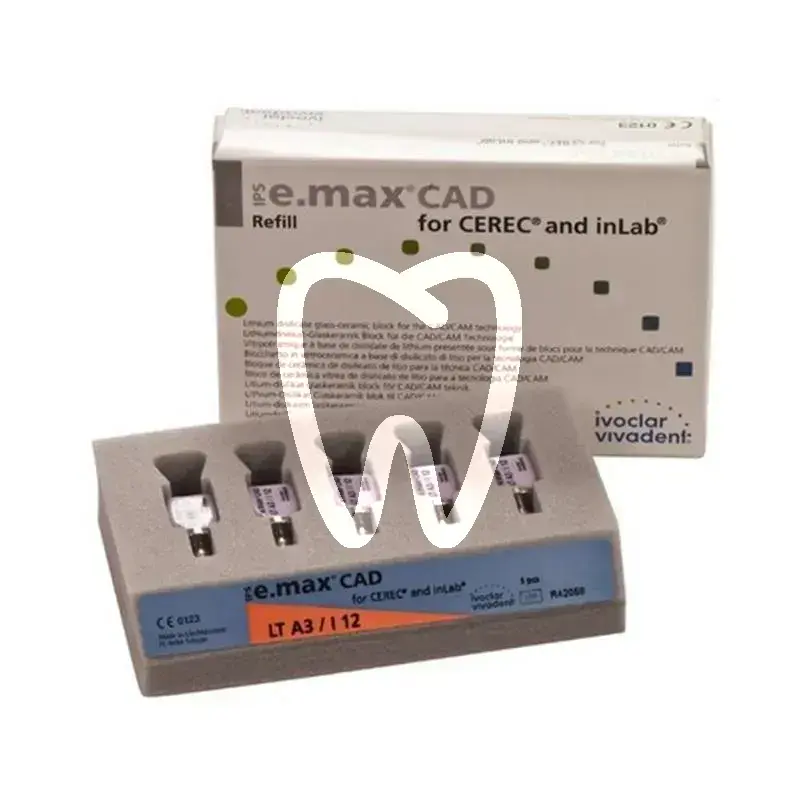 Ips e.max cad cerec inlab lt a3 i12/5 cfao ivoclar