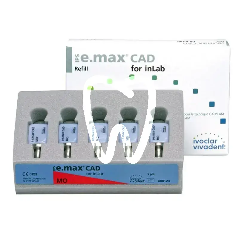 Ips e.max cad cerec inlab mo2 c14/5 pza cfao ivoclar