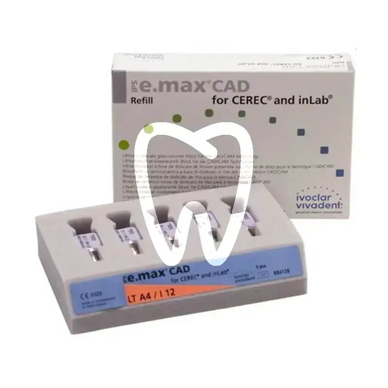 Ips e.max cad cerec/inlab lt a4 i12/5 cfao ivoclar