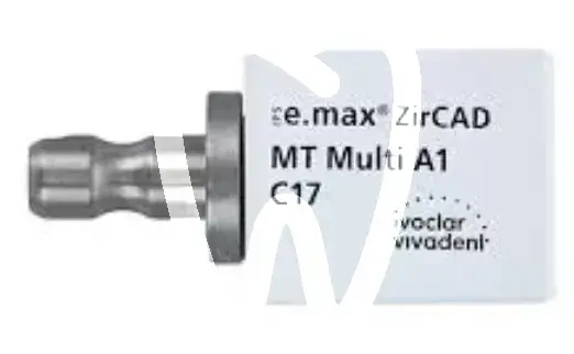 Ips e.max zircad cerec mt multi a1 c17/5 cfao ivoclar