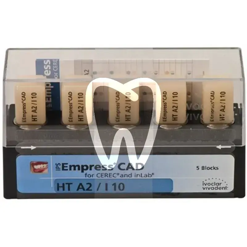 Ips empress cad cerec inlab ht a2 i10/5 cfao ivoclar