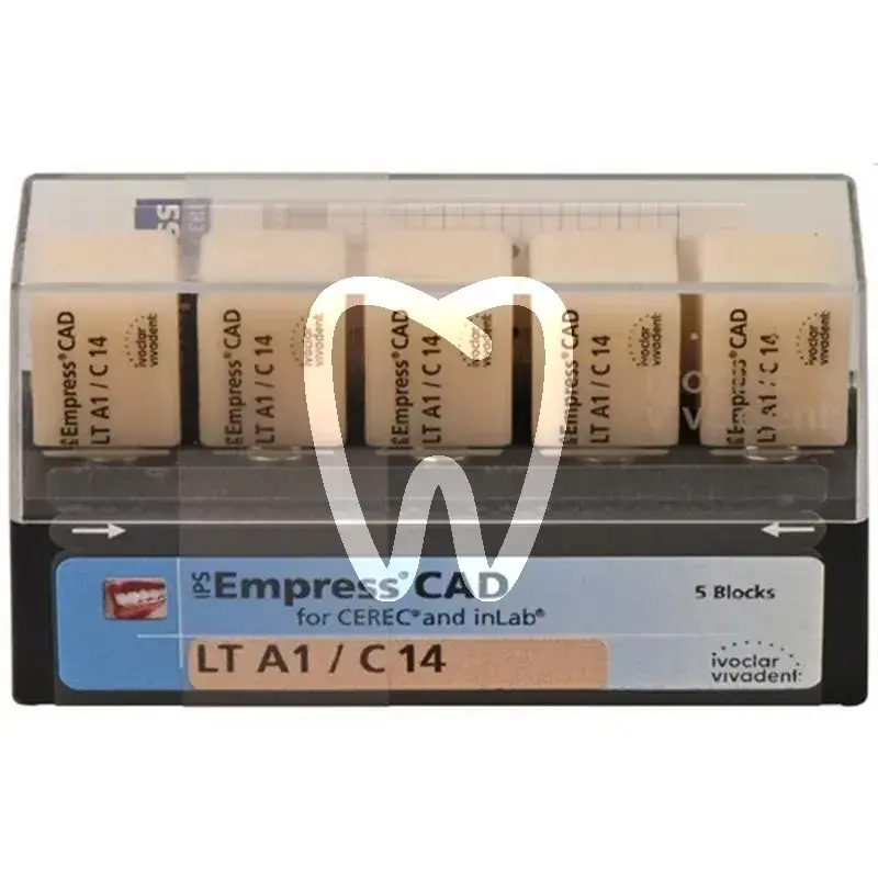 Ips empress cad cerec inlab lt a1 c14/5 cfao ivoclar