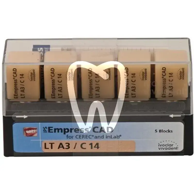 Ips empress cad cerec inlab lt a3 c14/5 cfao ivoclar