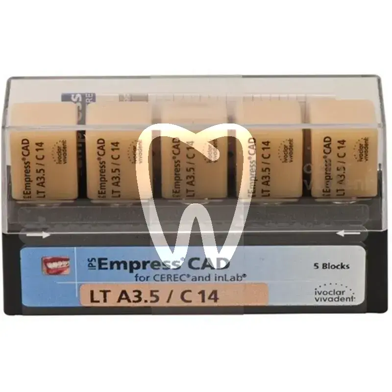 Ips empress cad cerec inlab lt a3,5c14/5 cfao ivoclar