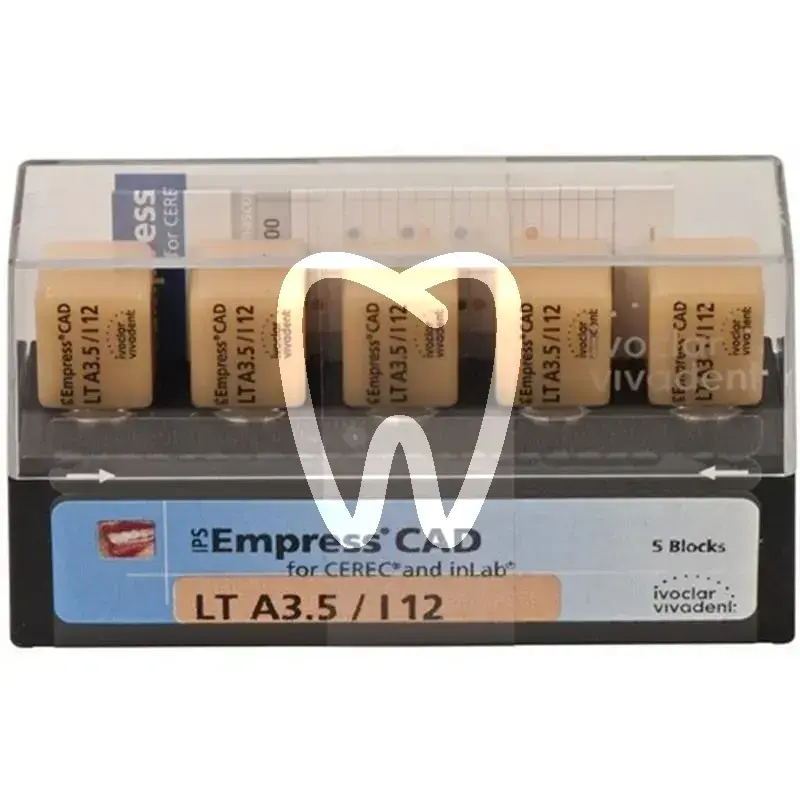 Ips empress cad cerec inlab lt a3,5i12/5 cfao ivoclar