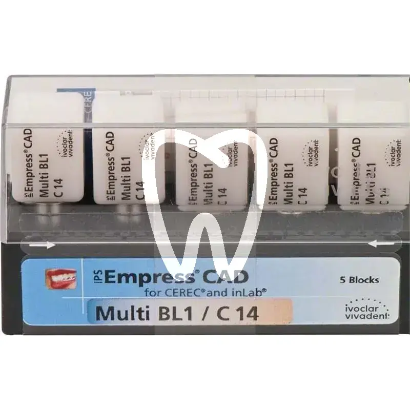 Ips empress cad cerec inl.multi bl1 c14 cfao ivoclar