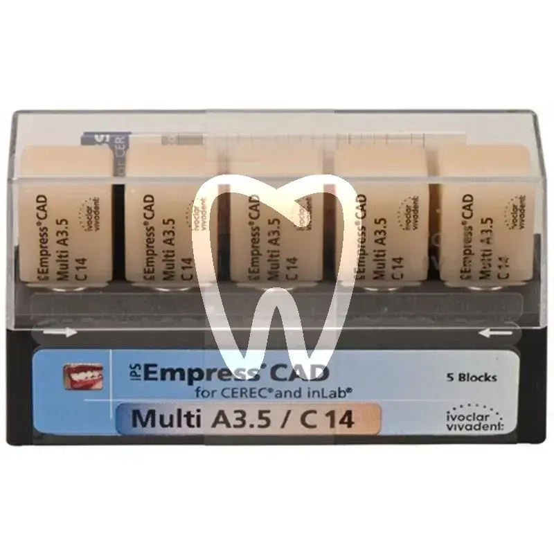 Ips empress cad inlab multi a35 c14 cfao ivoclar