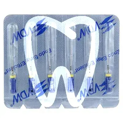 K-feilen 63/ 80 25mm steril 6st endodontie vdw gmbh