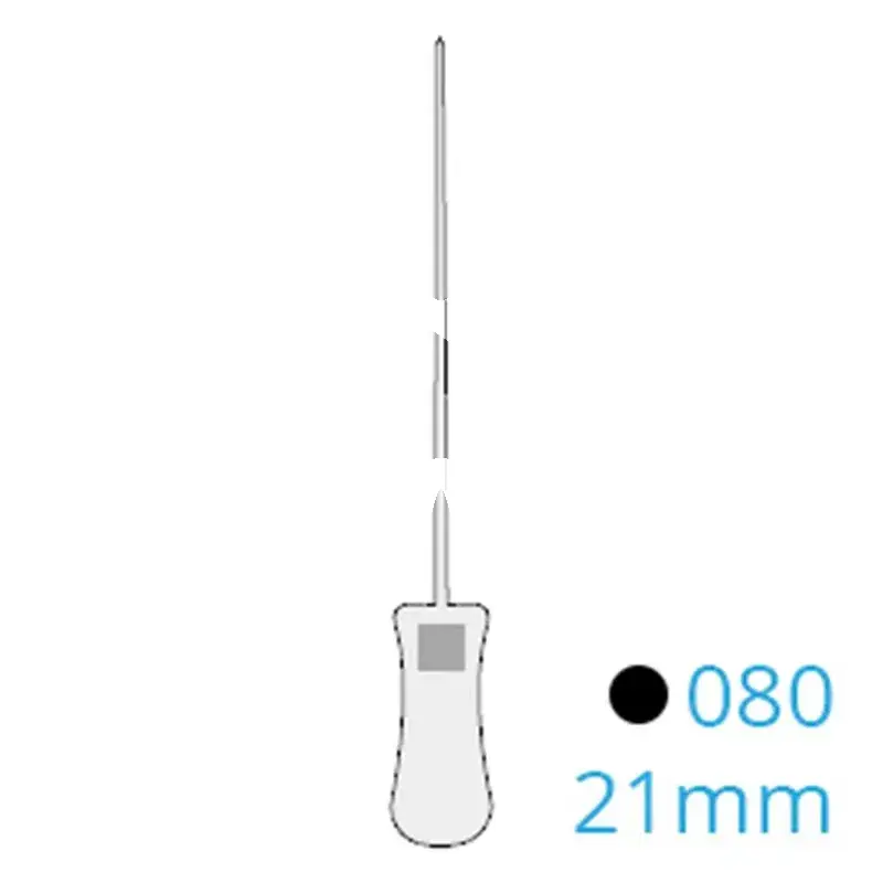 K-file colorinox 12d  80  21mm, 6pcs endodontie dentsply sirona