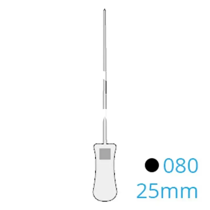 K-file colorinox 12d  80  25mm, 6pcs endodontie dentsply sirona