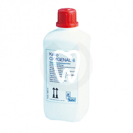 Kavo oxygenal 6 – solution de décontamination des circuits d'eau des unités dentaires, 1 l nettoyage et désinfection kavo