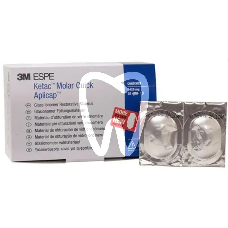 Ketac molar quick aplicap a3, 20pcs ciments solventum