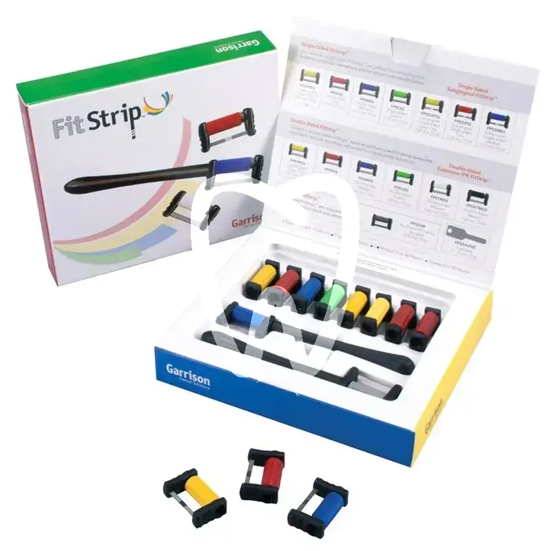 Kit fistrip limes subgingivales matériel de polissage garrison