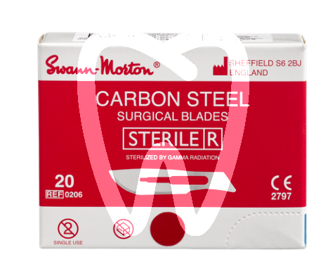 Lames de bistouri stériles à usage unique, 100 pcs chirurgie swann morton