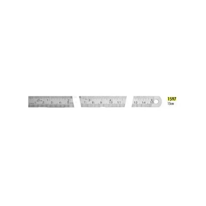Lineal (metallmeßstab) 15cm  st instruments carl martin
