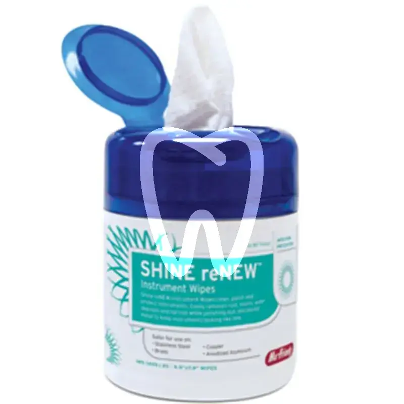 Lingettes sans oxide shine renew instruments hu friedy