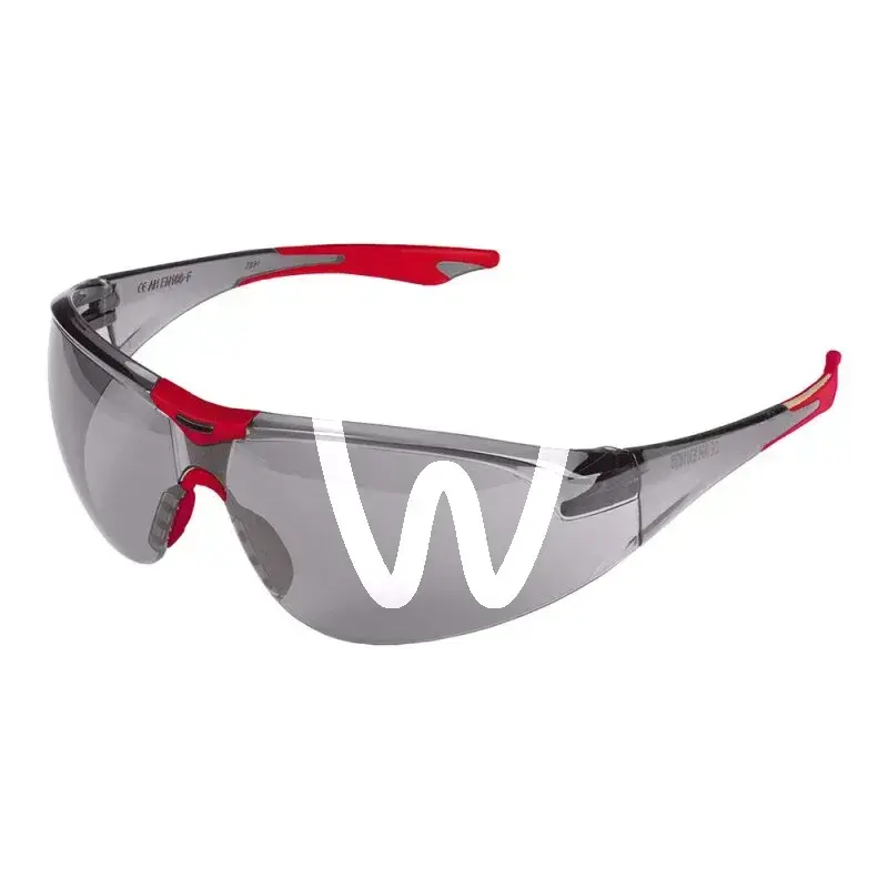 Lunettes protection foncée new-style rouge cabinet kkd