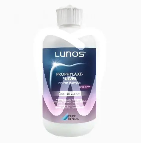 Lunos poudre de prophylaxie gentle clean - fruits des bois prévention durr