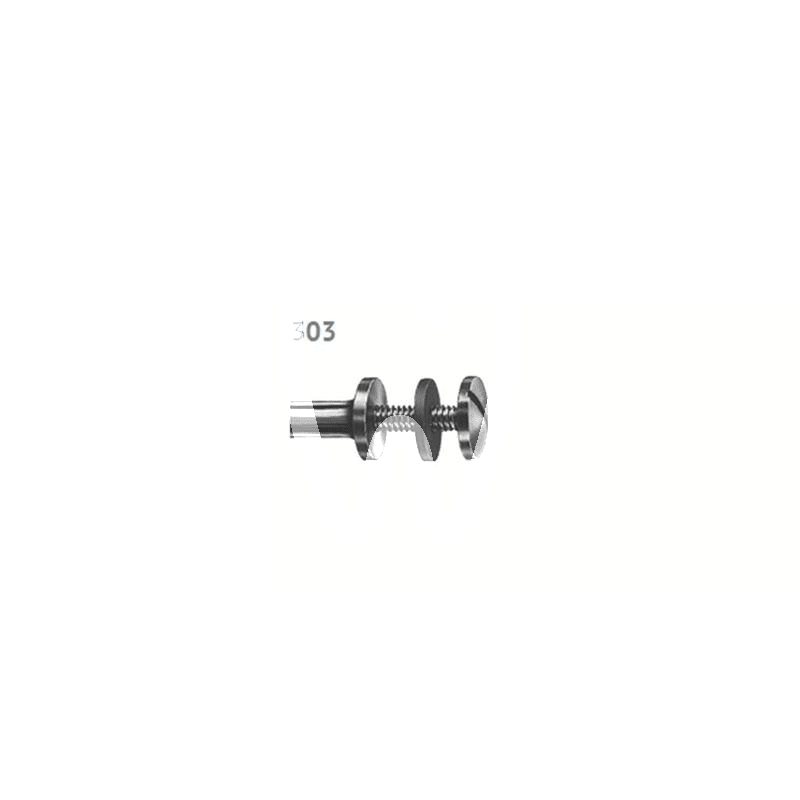 Schroefmandrel 303 ra x6st. - 303204 poliermaterial komet