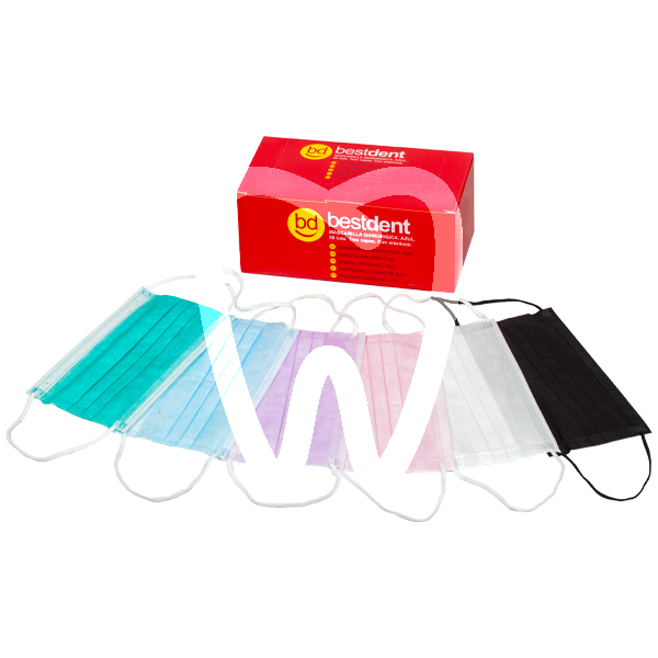 Masques a elastiques type iir usage unique bestdent