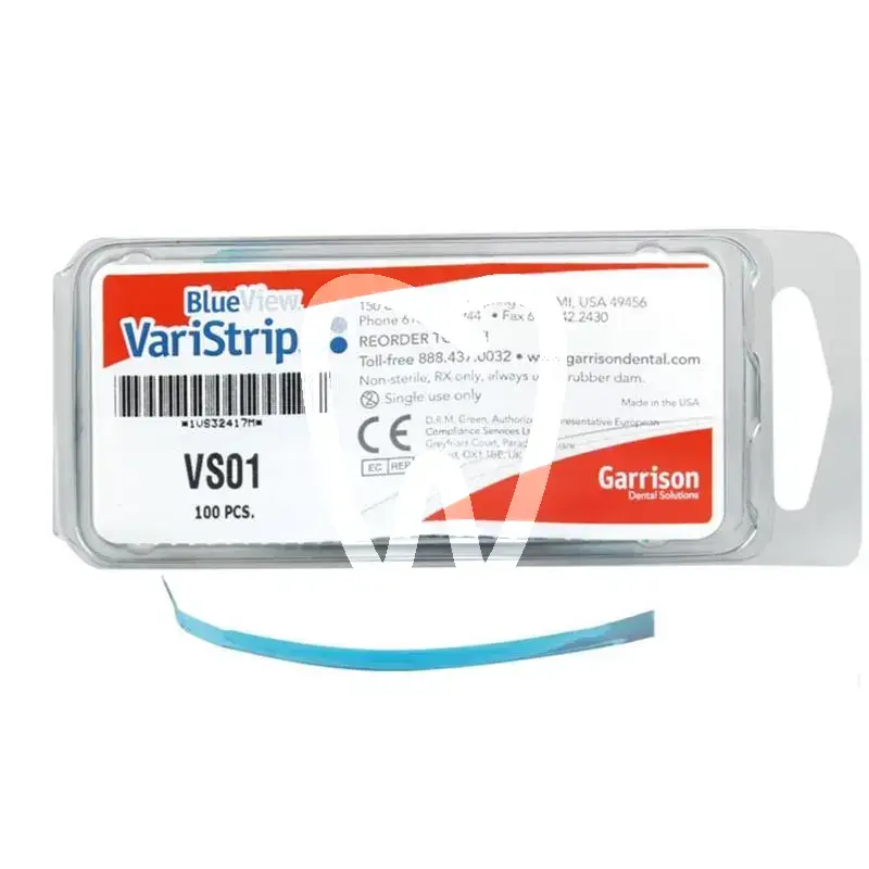 Matrice blue view varistrip 6mm-10mm,100pcs matrices et coins garrison