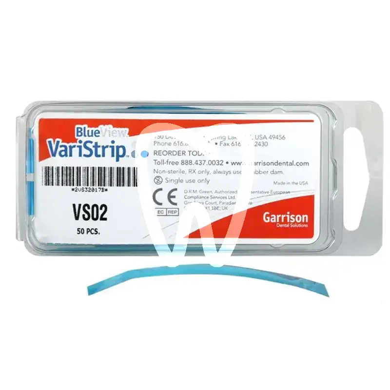 Matrices blue view varistrip 6mm, 50pcs matrices et coins garrison
