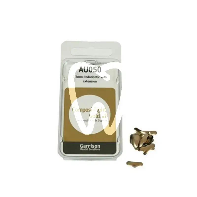 Matrices composi-tight gold avec extensions cervicales petites matrices et coins garrison