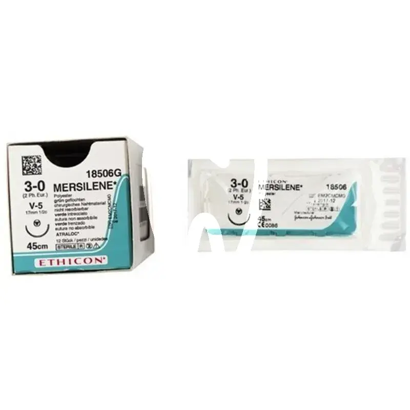 Mersilene grün 3-0/2 v5 0,45 dtz chirurgie ethicon